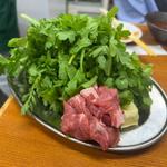 ラムの草原焼き(ジンギスカン羊はち 三軒茶屋店)