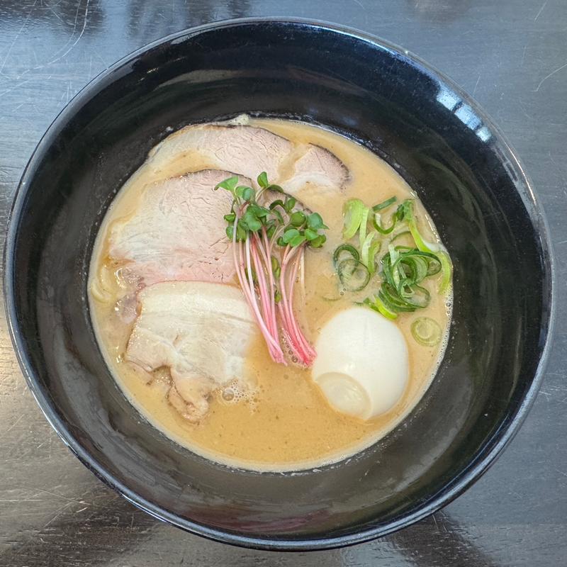 鶏白湯(麦とラーメン)