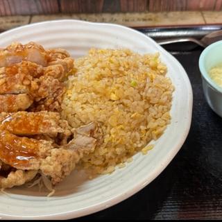油淋鶏炒飯