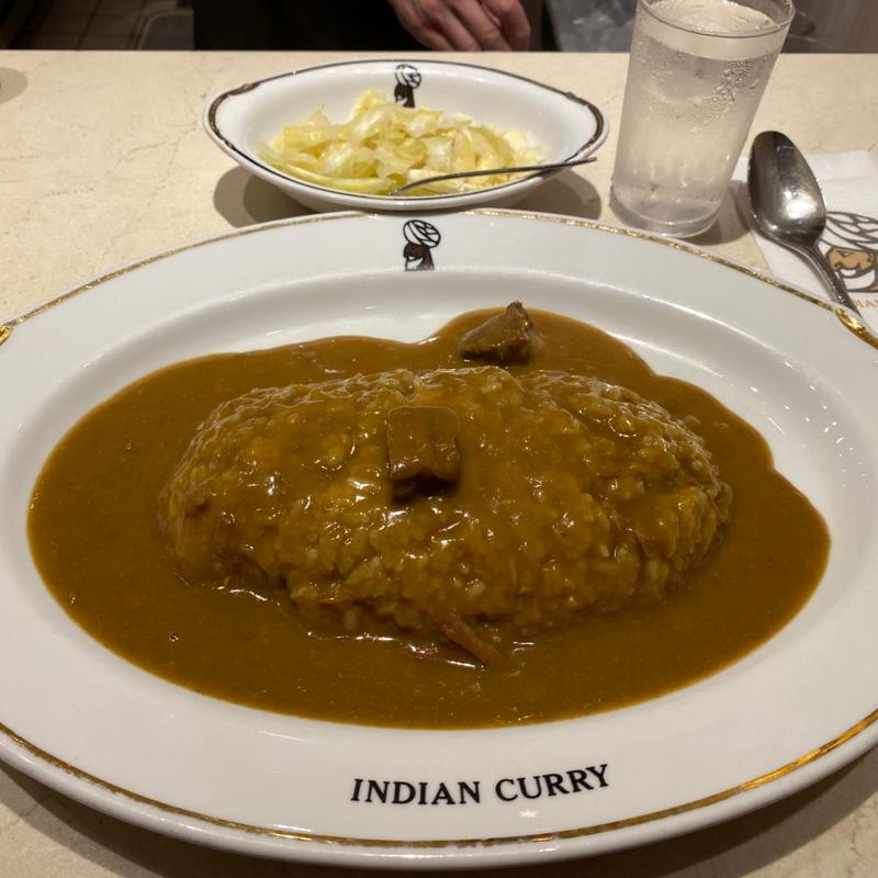 インデアンカレー　ルーとピクルス大盛り(インデアンカレー 堂島店)