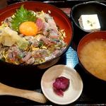 アジたたき丼