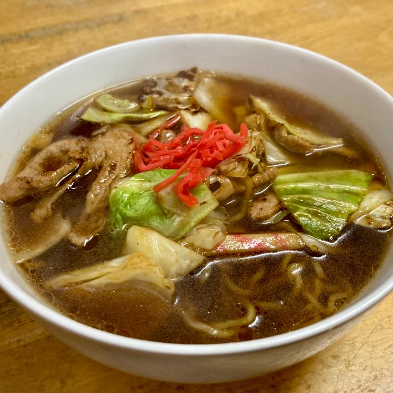 スープ入り焼きそば(かんろの郷 水車)