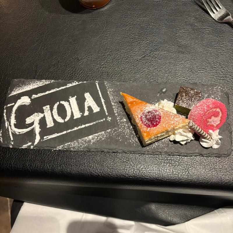 デザート(マジックレストラン&バー GIOIA 銀座店)