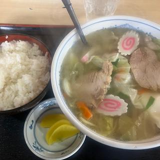 五目ラーメンライスセット