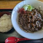 カレーそばセット（ごはん付き）(そば処えびす )