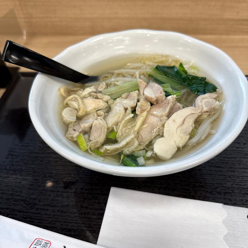 鶏肉ラーメン(中華101 イオン東雲店)