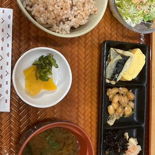 朝ごはん和食セットプラスコーヒー
