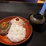 おろしそバーグ ディッシュ S(びっくりドンキー 枚方店)