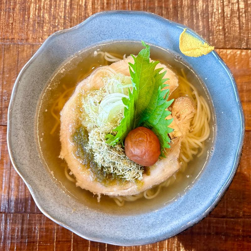 梅塩だし中華(古民家ヌードゥル 黒揚羽森住)