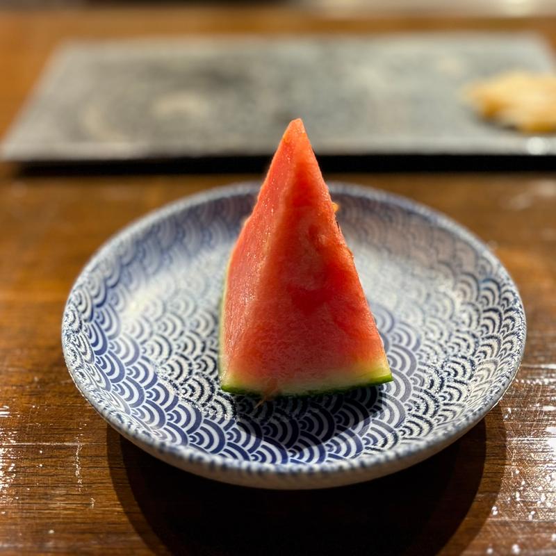 すいか(おまかせ寿司 すしのすけ)