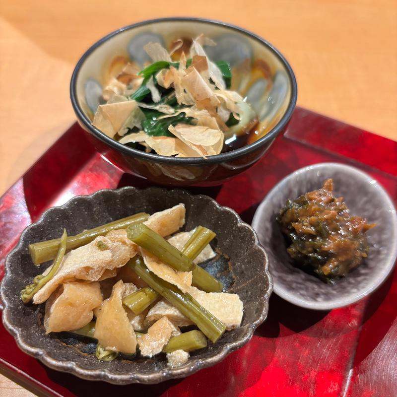 本日のお通し(青 sei)