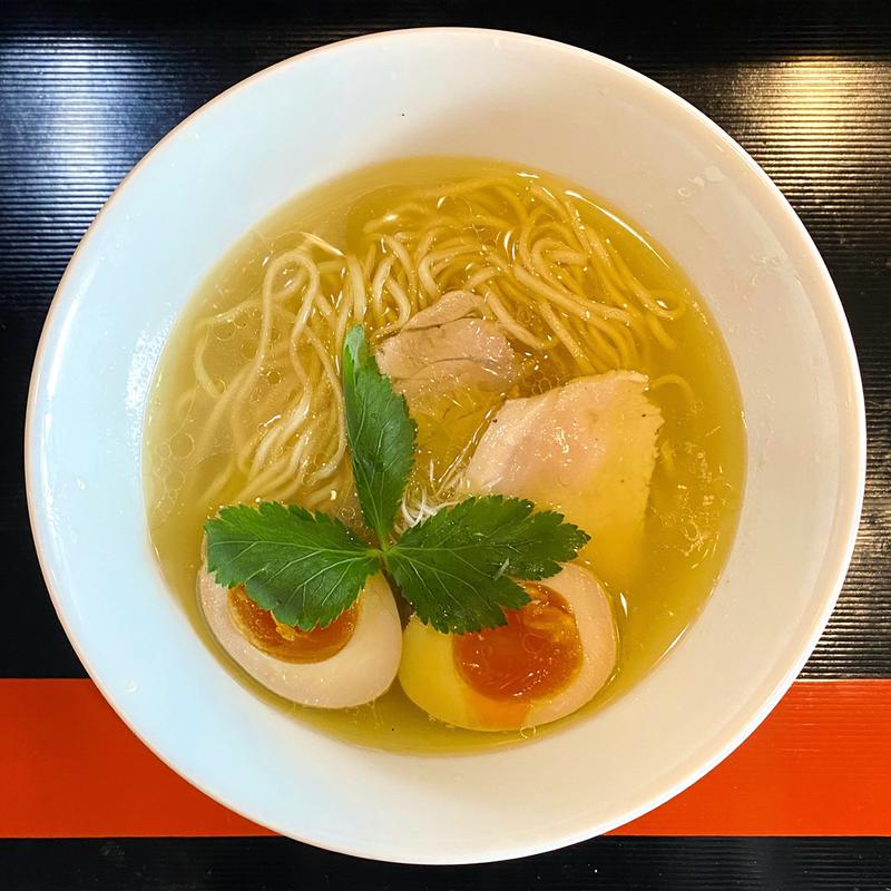 鶏ダシらぁ麺 塩(らぁ麺鳥やま)