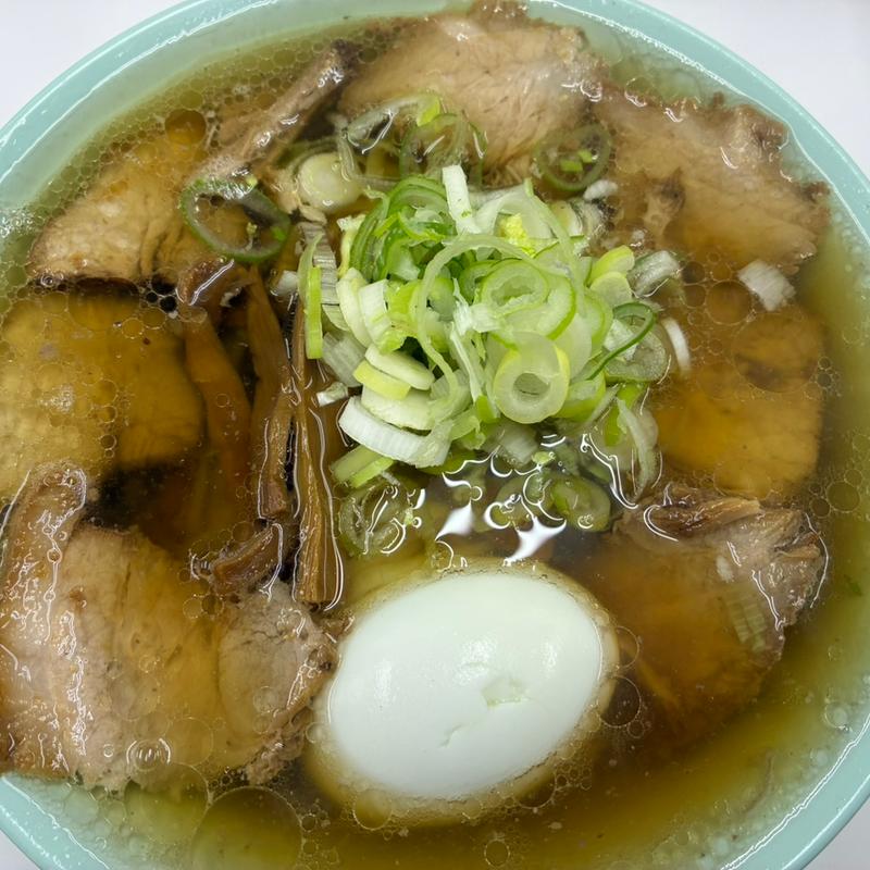 中華そば　茹で卵(高円寺 ともちんラーメン)