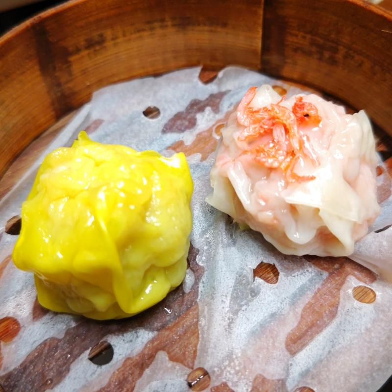 海鮮えびシユマイ・桜海老としょうがのシユマイ(焼売スタンド きんぎょ)