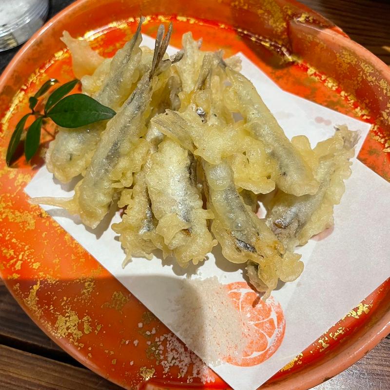 小イワシ天ぷら(そらきゅう)