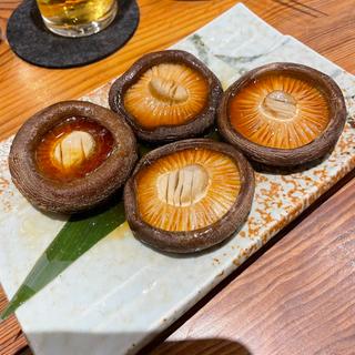 ステーキしいたけバター醤油焼き