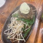 ハンバーグ　わさマヨ(武州うどんあかね&みどりダイニング)