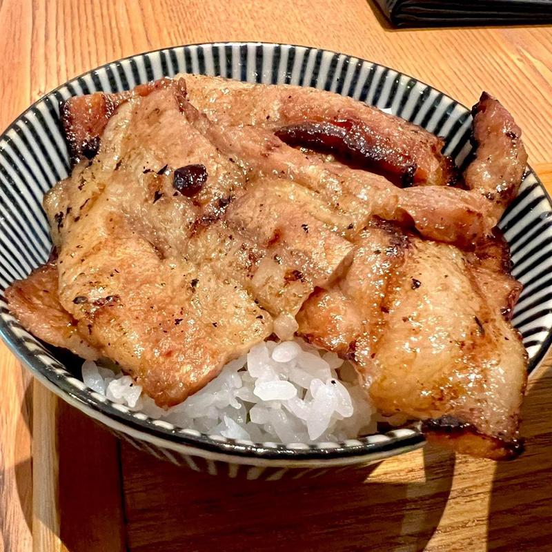 阿賀野ミニ豚丼(@ Kitchen NIHONBASHI)