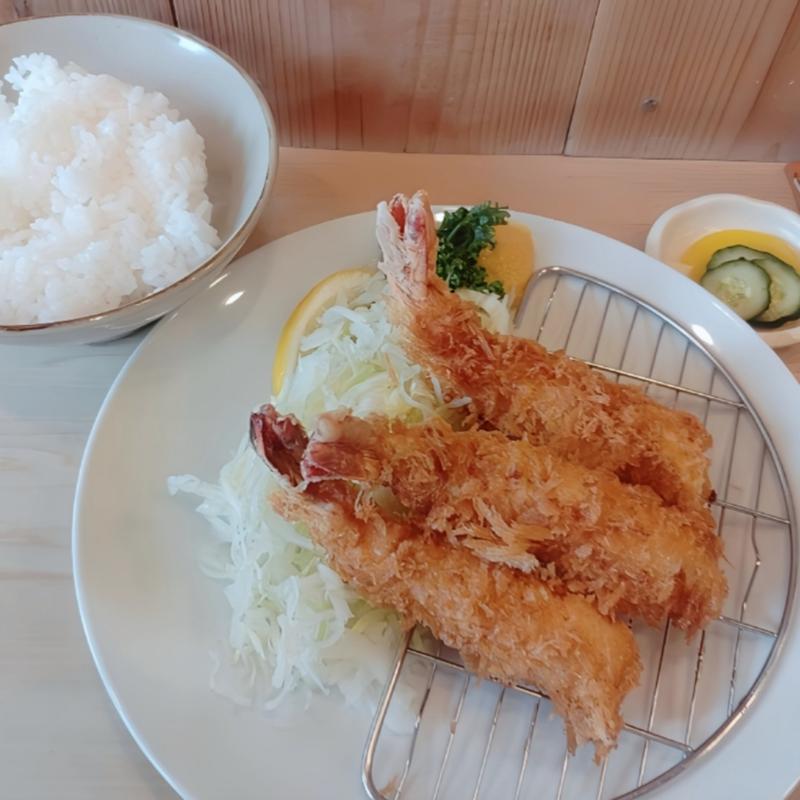 えびフライ定食(仙成屋)