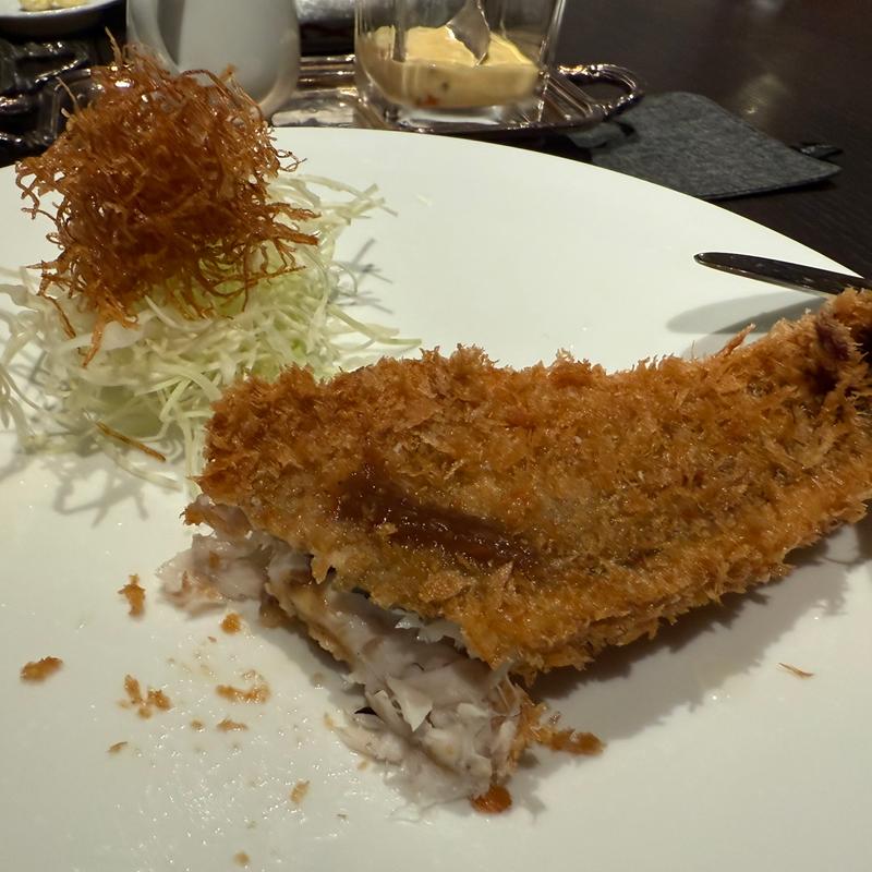 メイン アジフライ(西洋御料理　東洋軒)