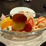 デザート プリンアラモード(西洋御料理　東洋軒)