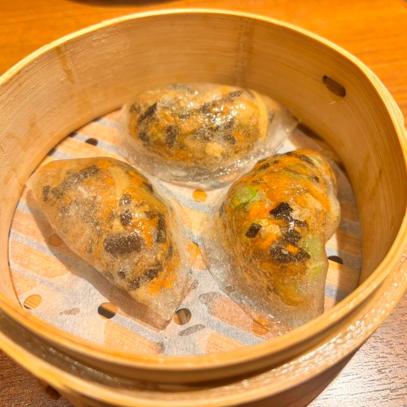 7種野菜の蒸し餃子(添好運 日比谷店)