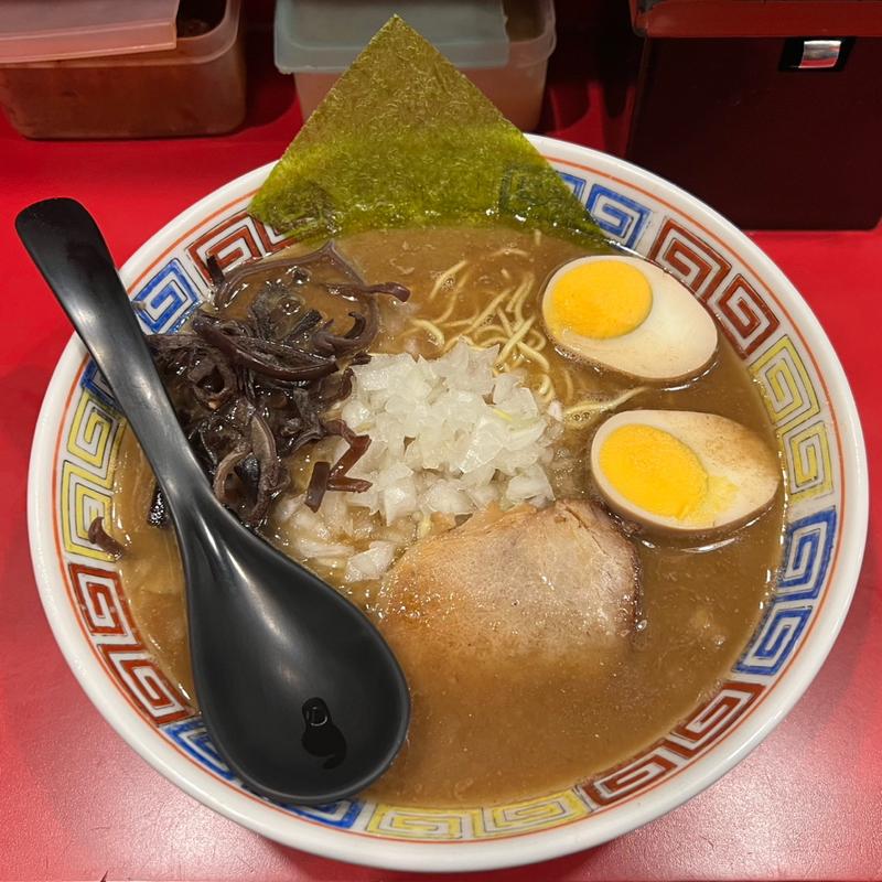 とんこつ正油(長浜らーめん世田谷店)