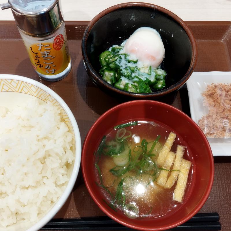 まぜのっけ朝食 並(すき家 葛飾亀有一丁目店)