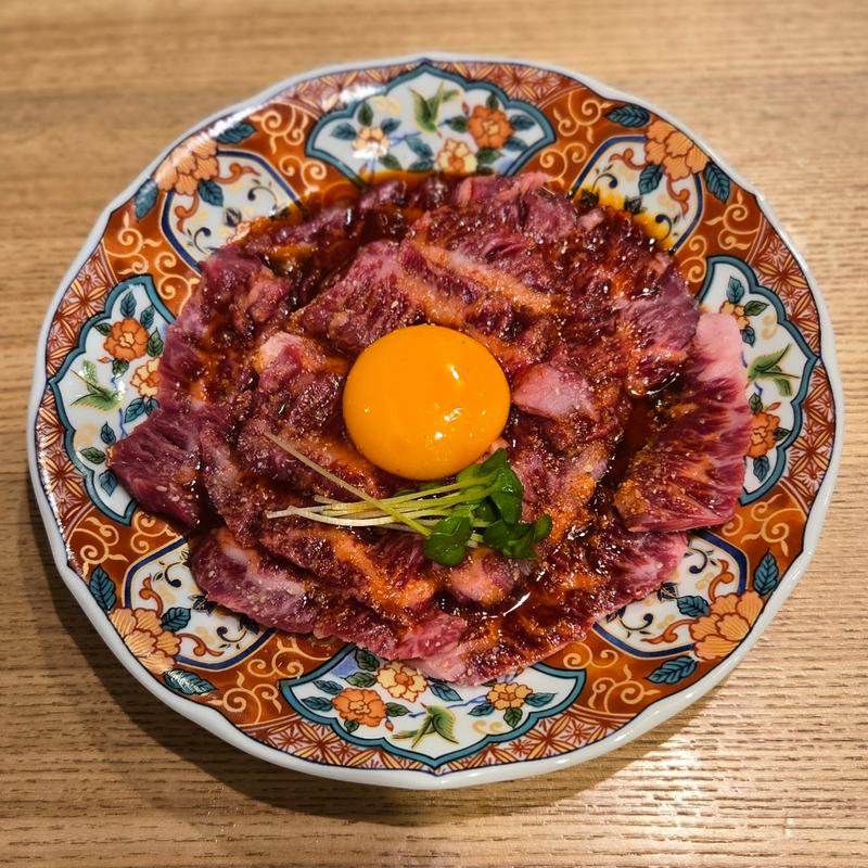 ハラミユッケ(別亭 三日月)