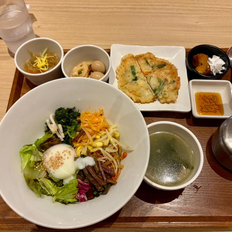 温玉野菜ビビンバセット(韓美膳 ルミネ池袋店)