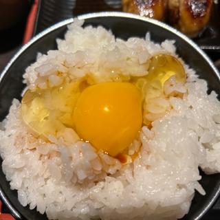 たまごかけご飯(炭火居酒屋 炎 札幌駅北口店)
