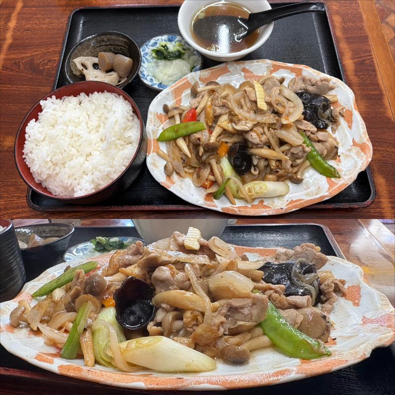 しめじ定食(福宝)