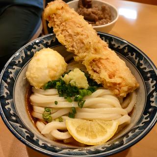 ちく玉天ぶっかけうどん(並)(梅田　釜たけうどん )