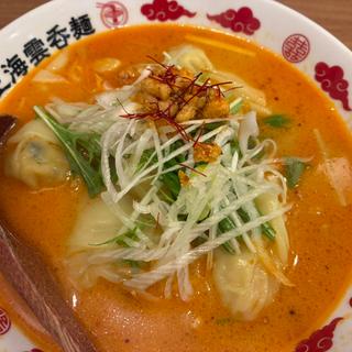 海老雲呑麺(担々)