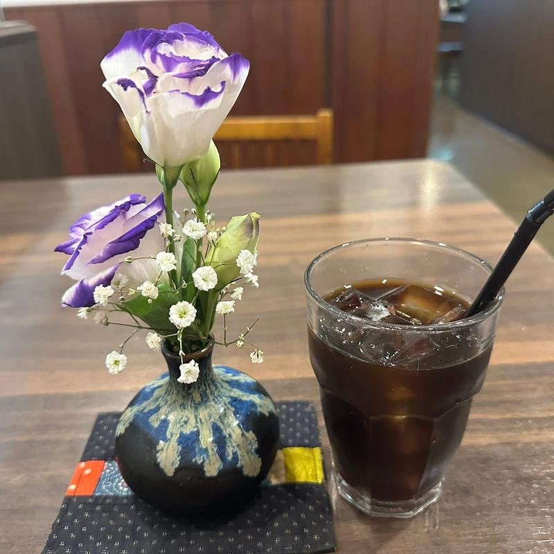 アイスコーヒー(手のべとんかつえびかつ 百年亭)