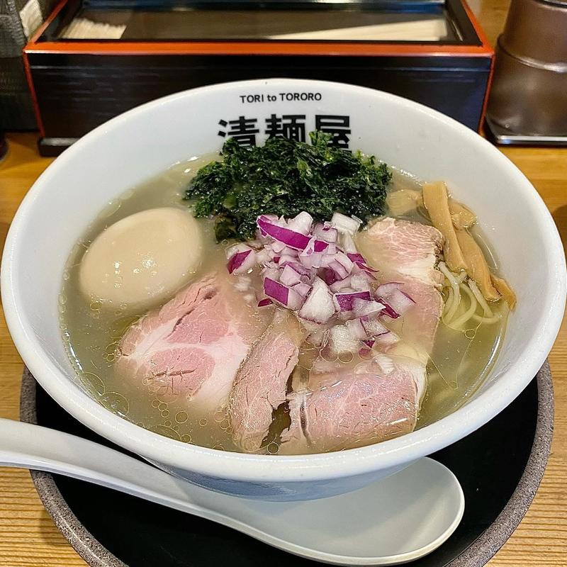 清涼煮干しそば(清麺屋)