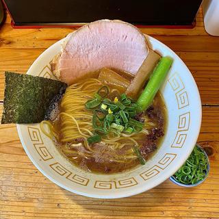 にぼしょうゆらーめん 九条ネギ(極麺 青二犀 （ゴクメン アオニサイ）)