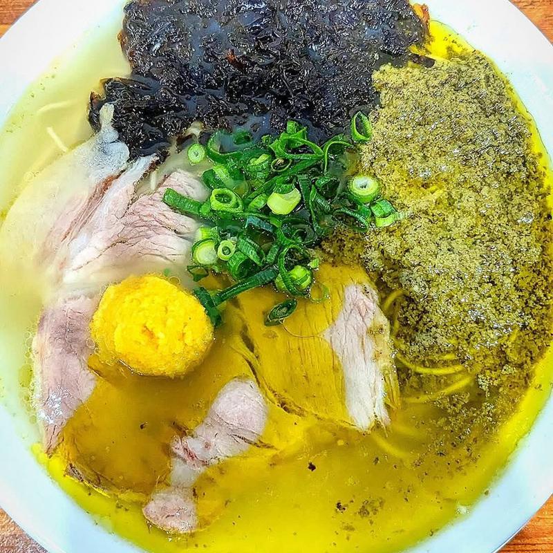 柚子牡蠣塩ラーメン(無冠 阿佐ヶ谷)