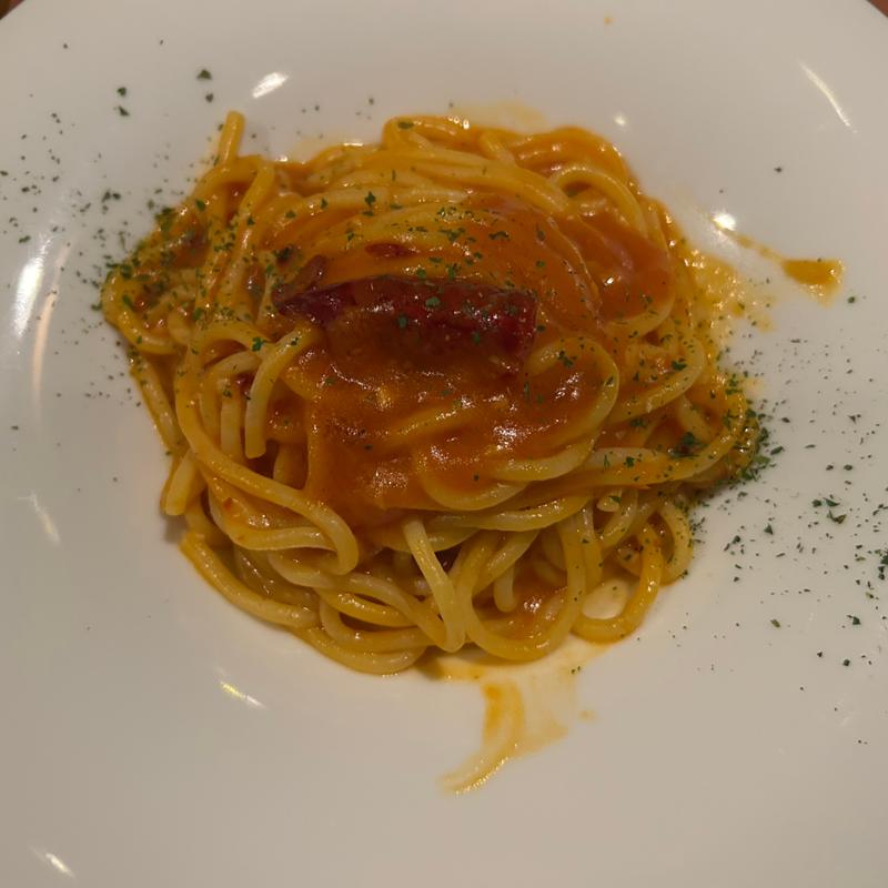 イタリア産唐辛子を使ったアラビアータ(ワイン食堂 ホオバール)