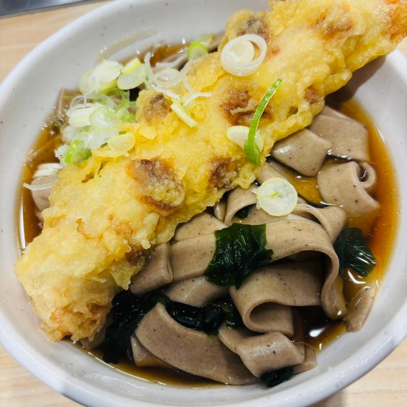 ちくわ天極幅そば(吉そば日本橋店)