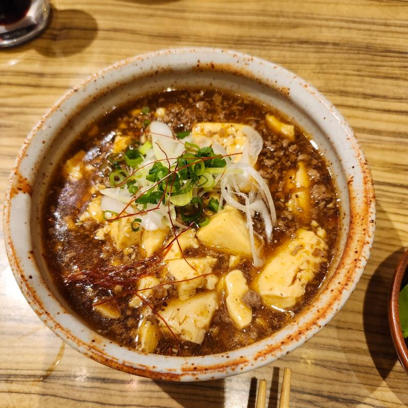 アツアツ麻婆玉子豆腐(たけすみ )