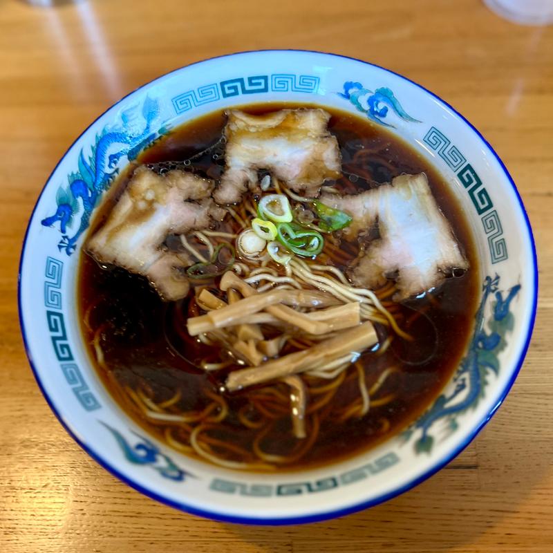 正油ラーメン(なかよし 寿店)