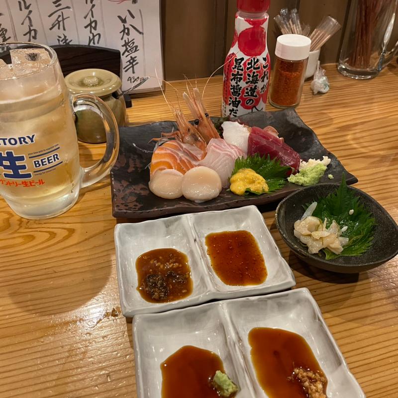 刺身(海味はちきょう　いくら御殿)