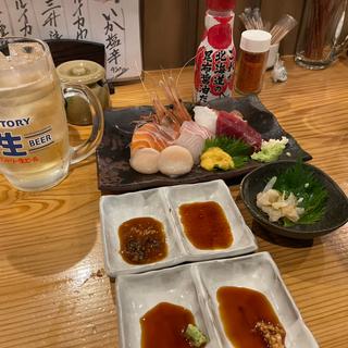 刺身(海味はちきょう　いくら御殿)