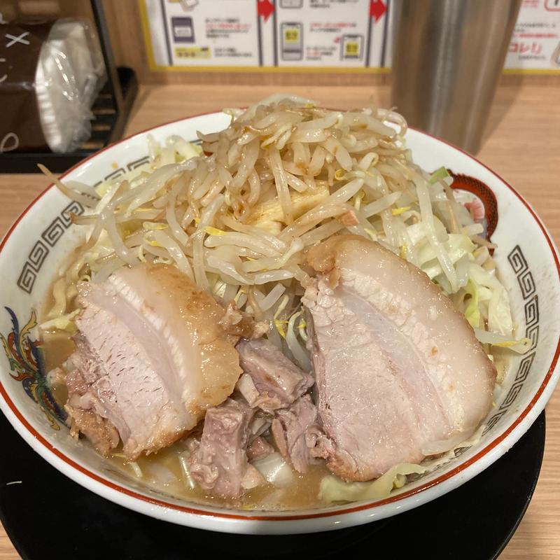 小ラーメン　抜き野菜カラメ(ラーメン豚山 十三東口店)