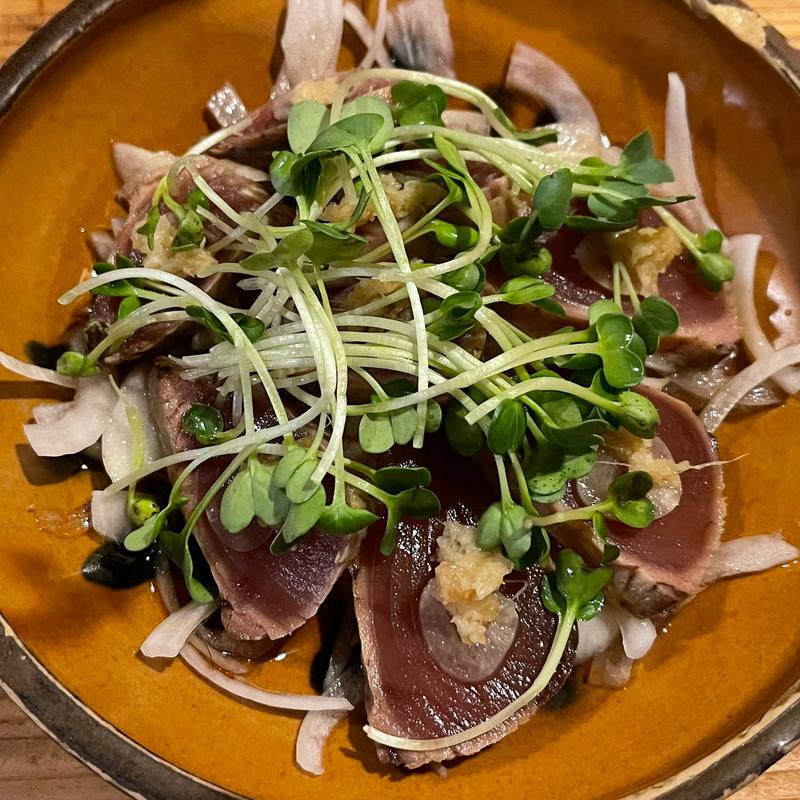 かつおたたき(はじめ )