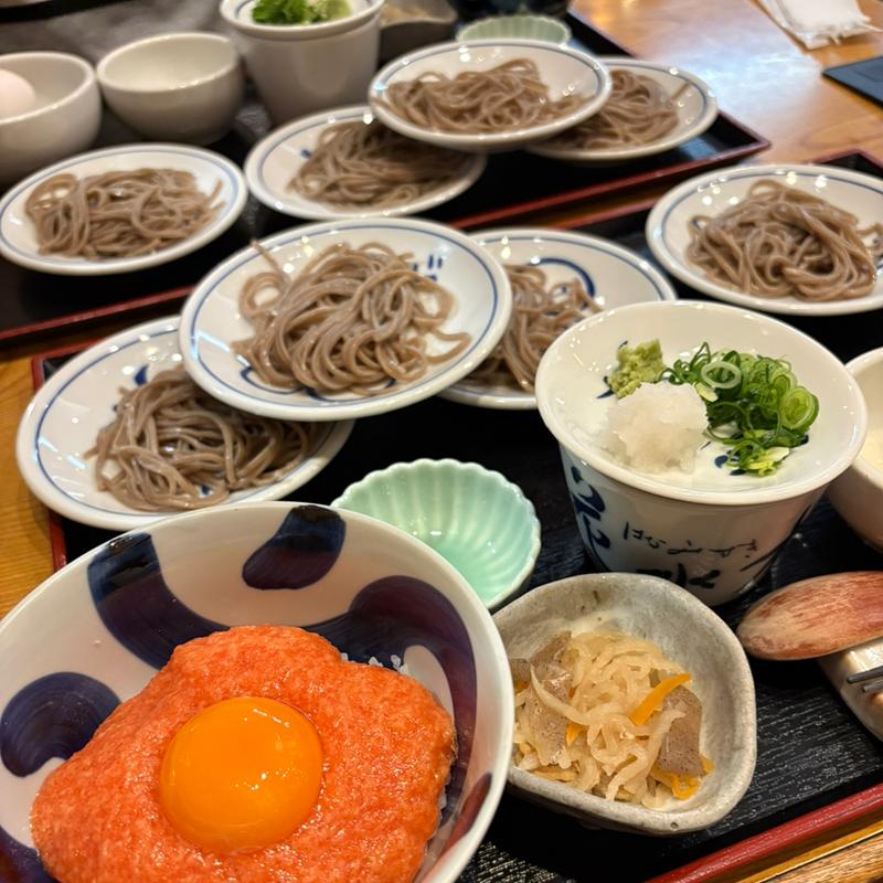 皿そばランチセット(花水木伊丹店)