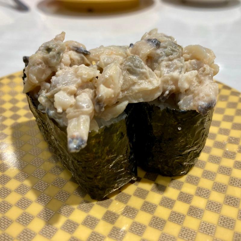 あさり明太マヨぐんかん(魚べい 西那須野南郷屋店 （ウオベイ）)