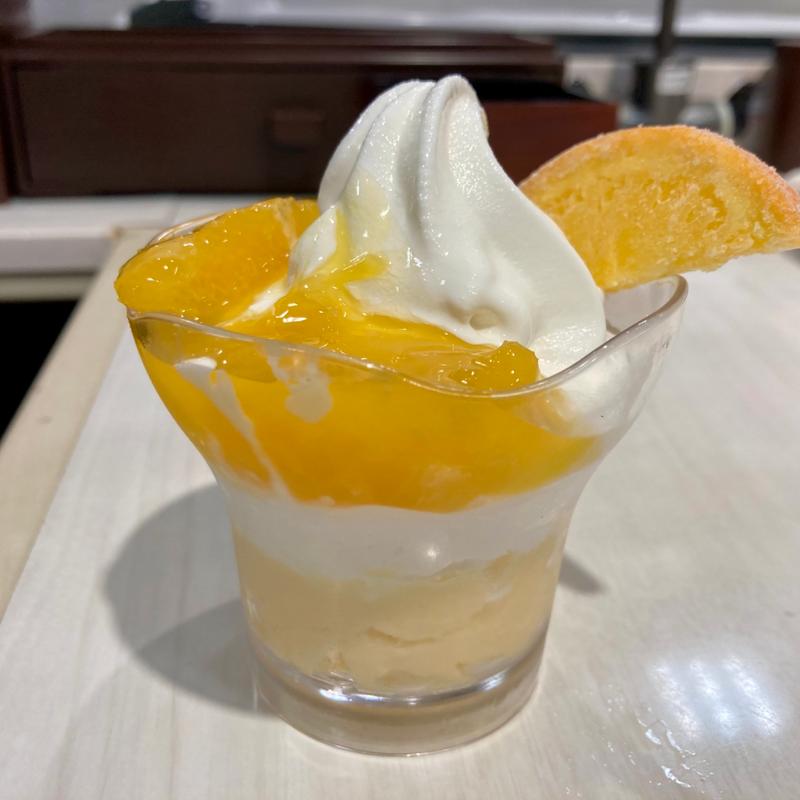 オレンジパフェ(魚べい 西那須野南郷屋店 （ウオベイ）)