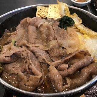 米沢牛鍋定食(米沢牛 牛鍋おおき)